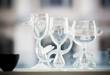 Glass artwork
